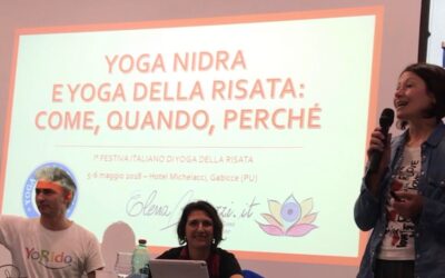 Yoga Nidra: intervento al 1° festival italiano di Yoga della risata